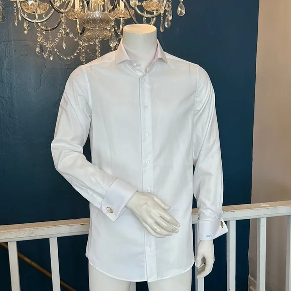blue gingham dress shirt Tomboy Popover Shirt in Sky Blue Gingham Poplin main image 0